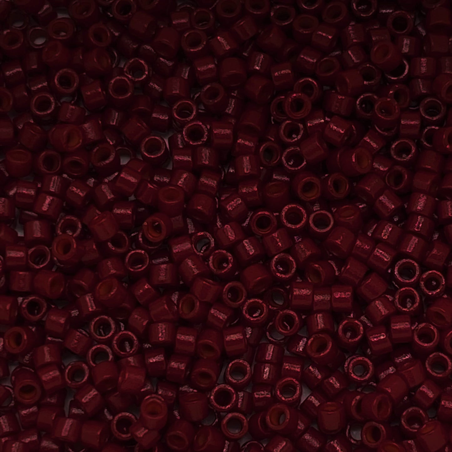 Delica Beads - Opaque - Red
