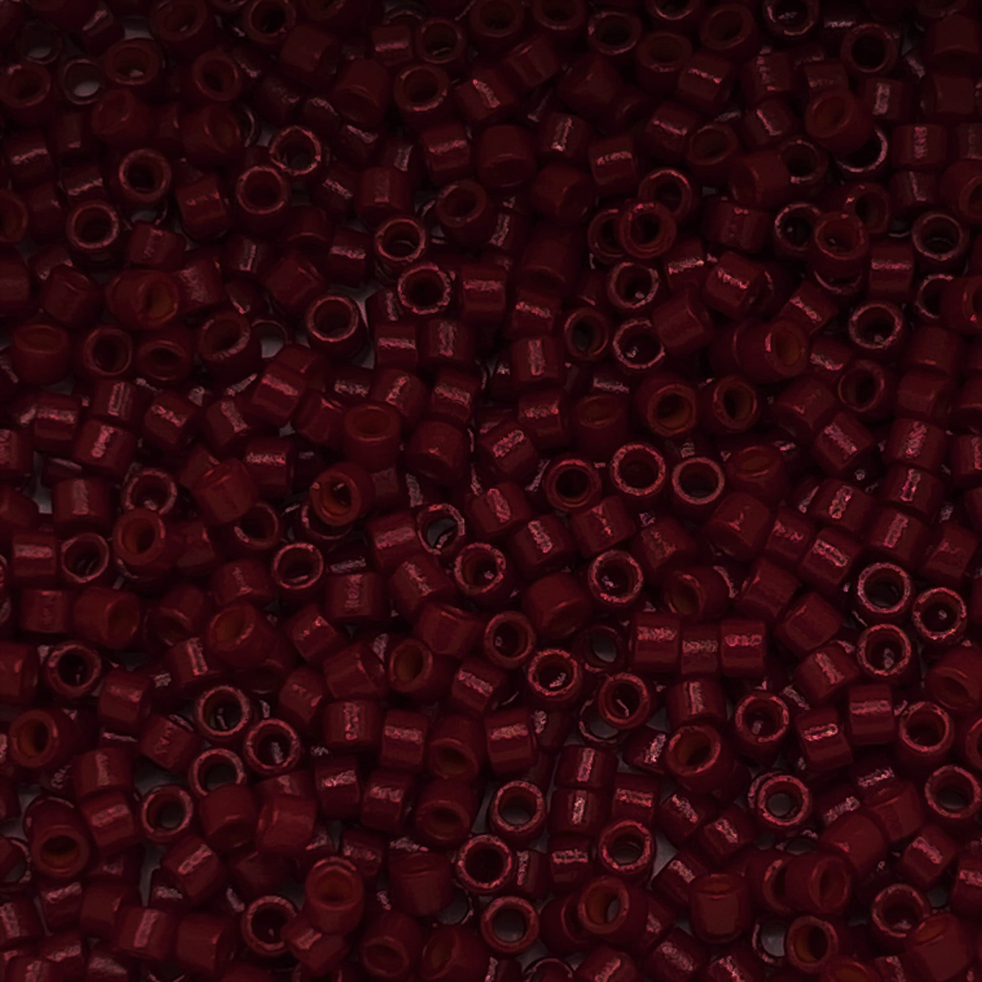 Delica Beads - Opaque - Red