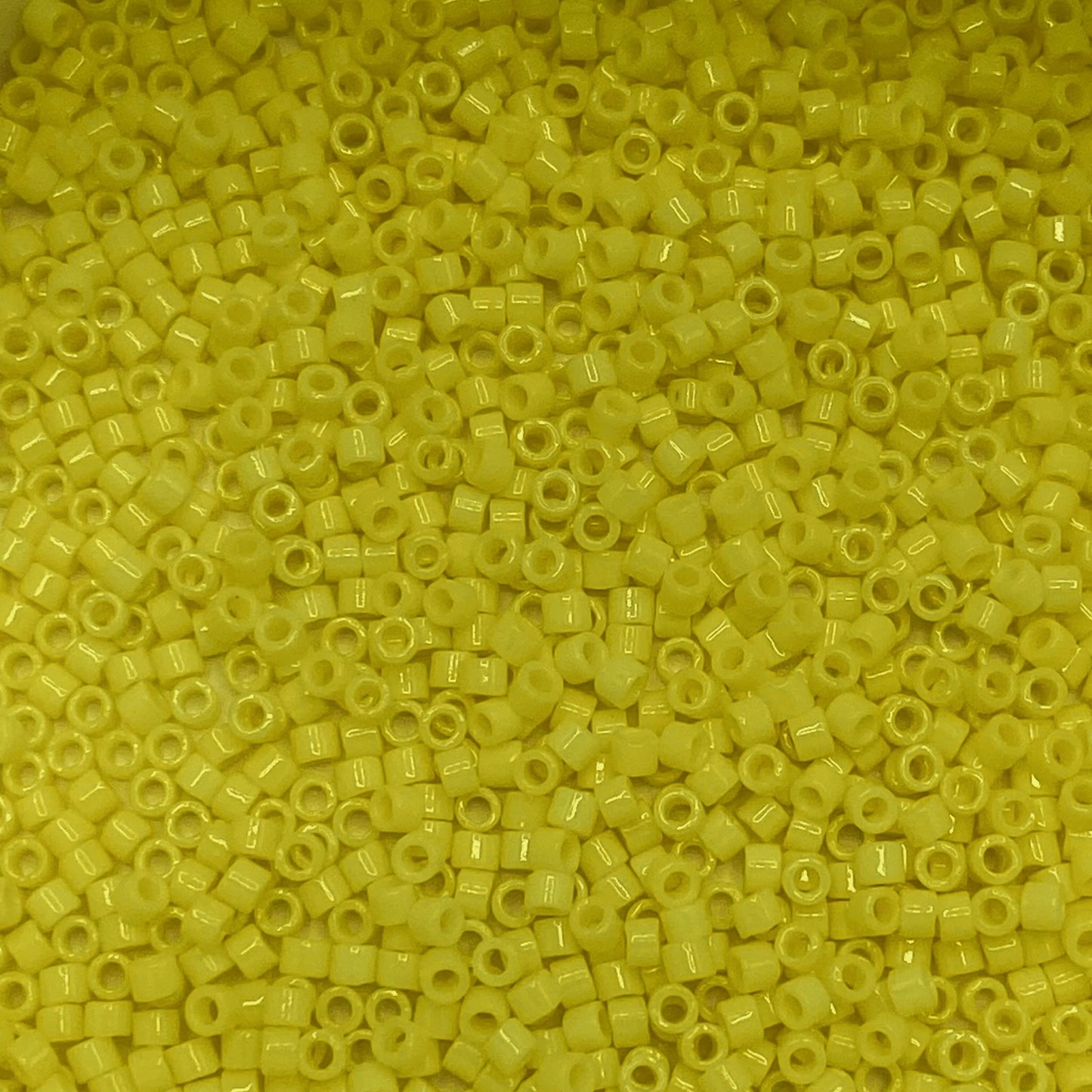 Delica Beads - Opaque - Yellow
