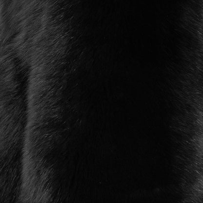 Fourrure de renard bleu Norweigan teinte - Noir 