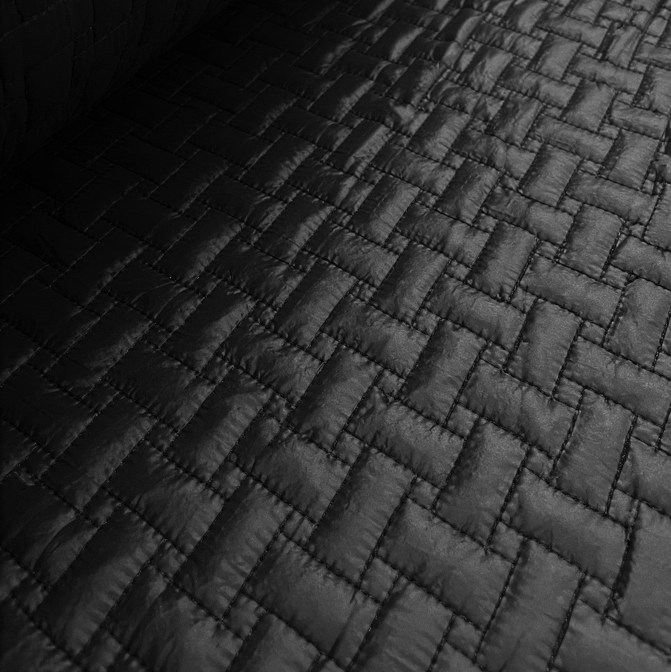Courtepointe brodée 2 faces - Rectangle/Carré (Basket Weave)