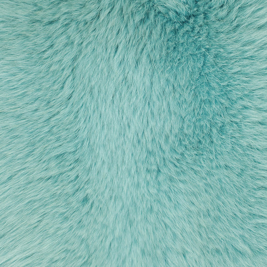 Fourrure de Renard Ombre Teintée - Aqua 