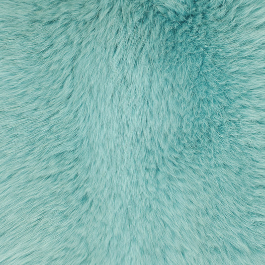 Fourrure de Renard Ombre Teintée - Aqua 