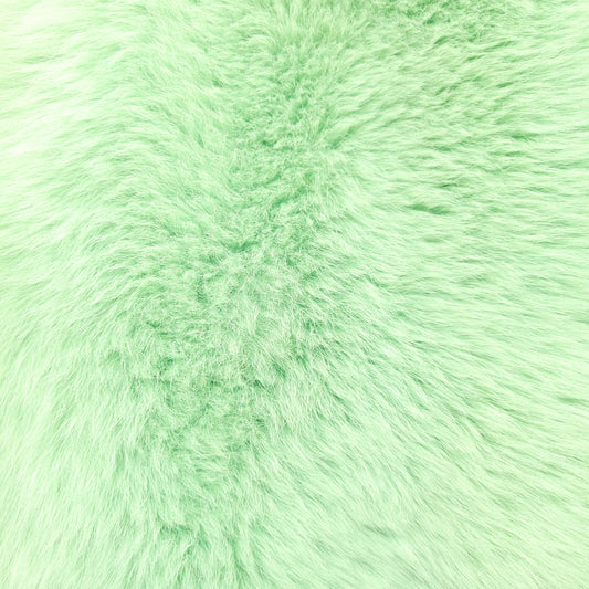 Fourrure de Renard Ombre Teintée - Menthe 