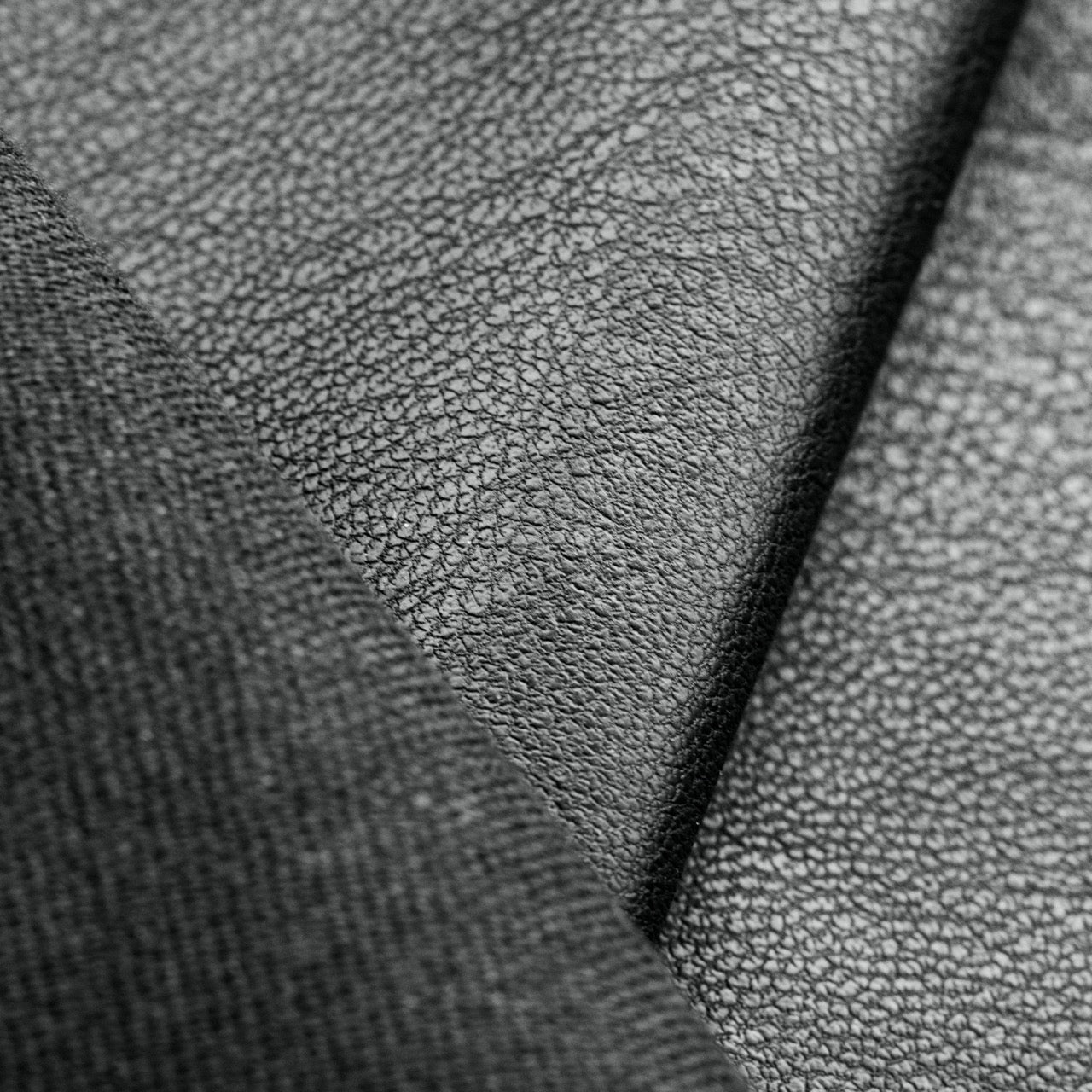 Faux Leather - Black (detail)