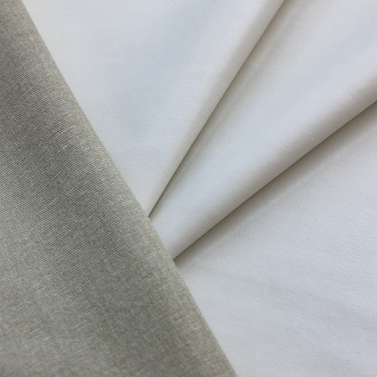 Faux Leather - White