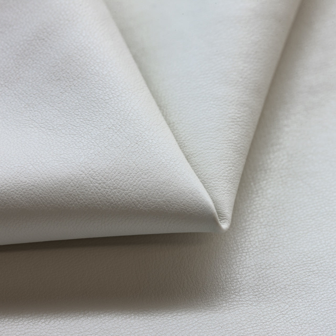 Faux Leather - White (detail)