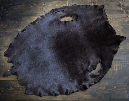 Dyed Harp Seal Skin - Dark Brown