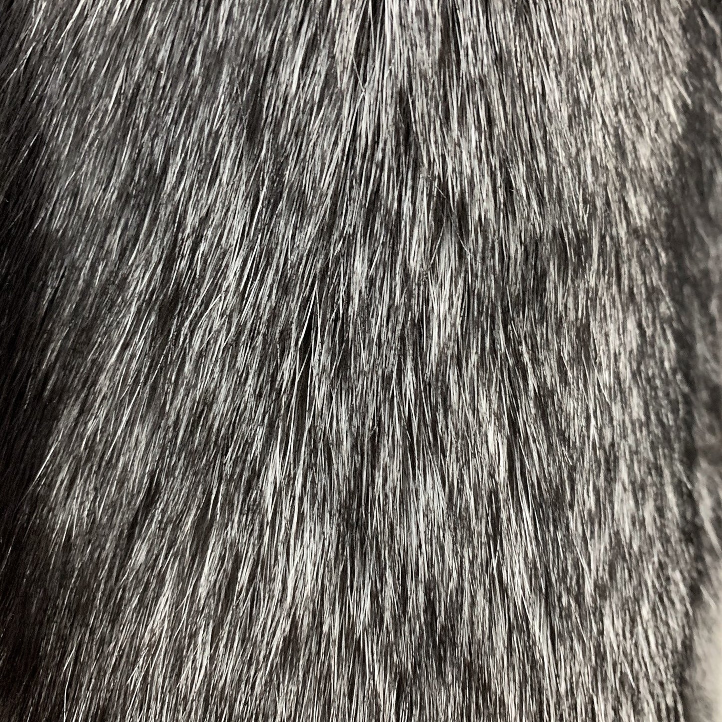 Indigo Fox fur - detail
