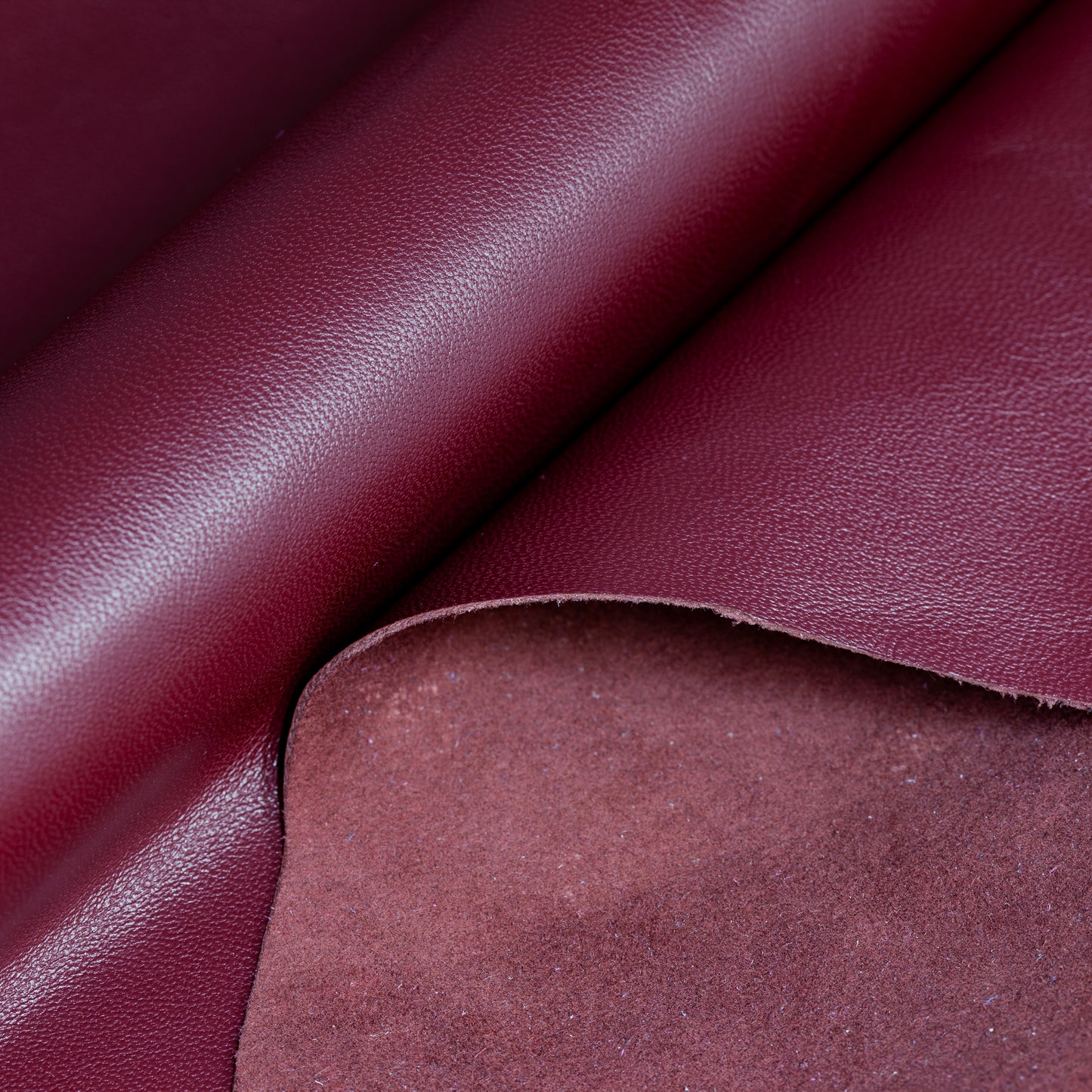 Italian Lamb Leather Burgundy