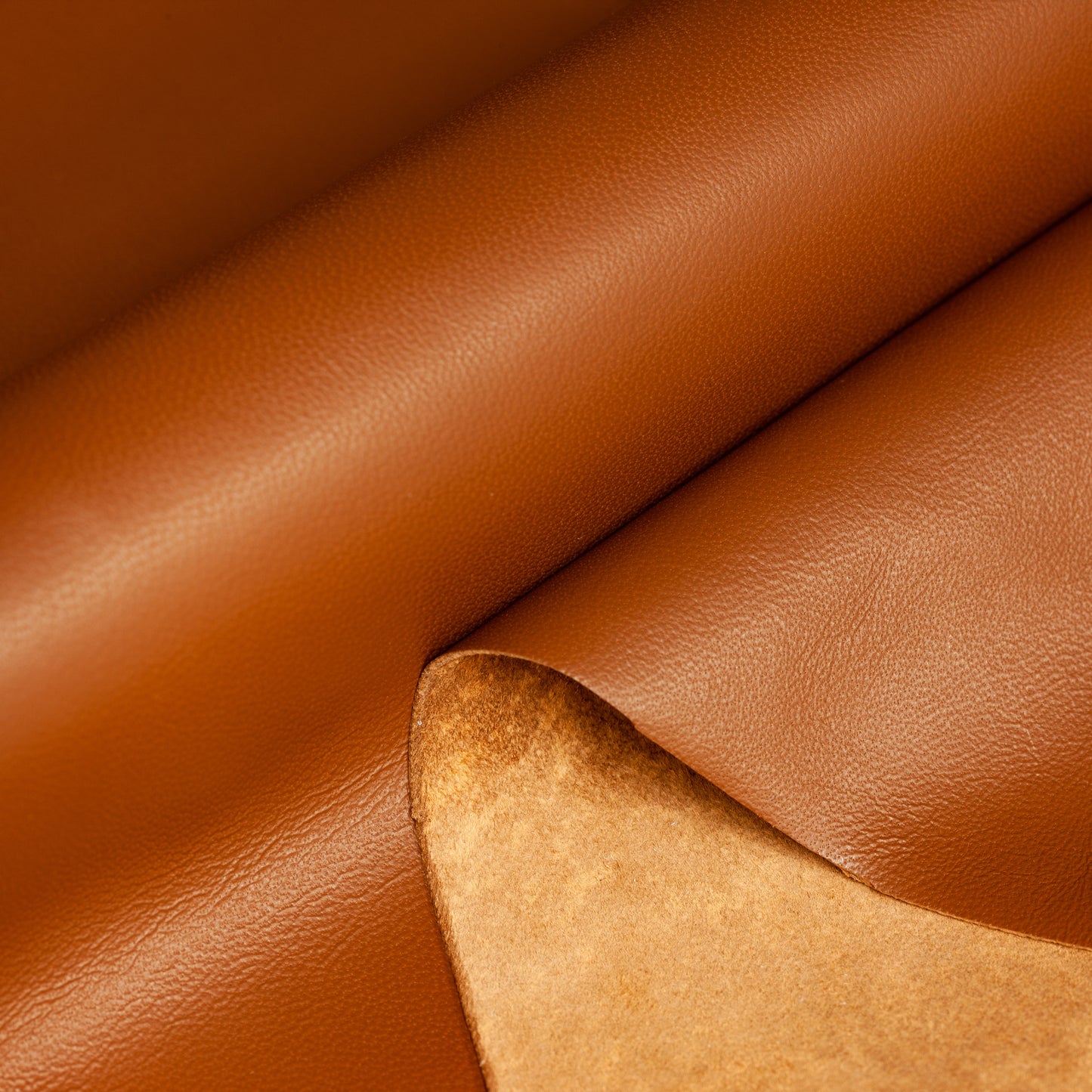 Italian Lamb Leather - Cognac