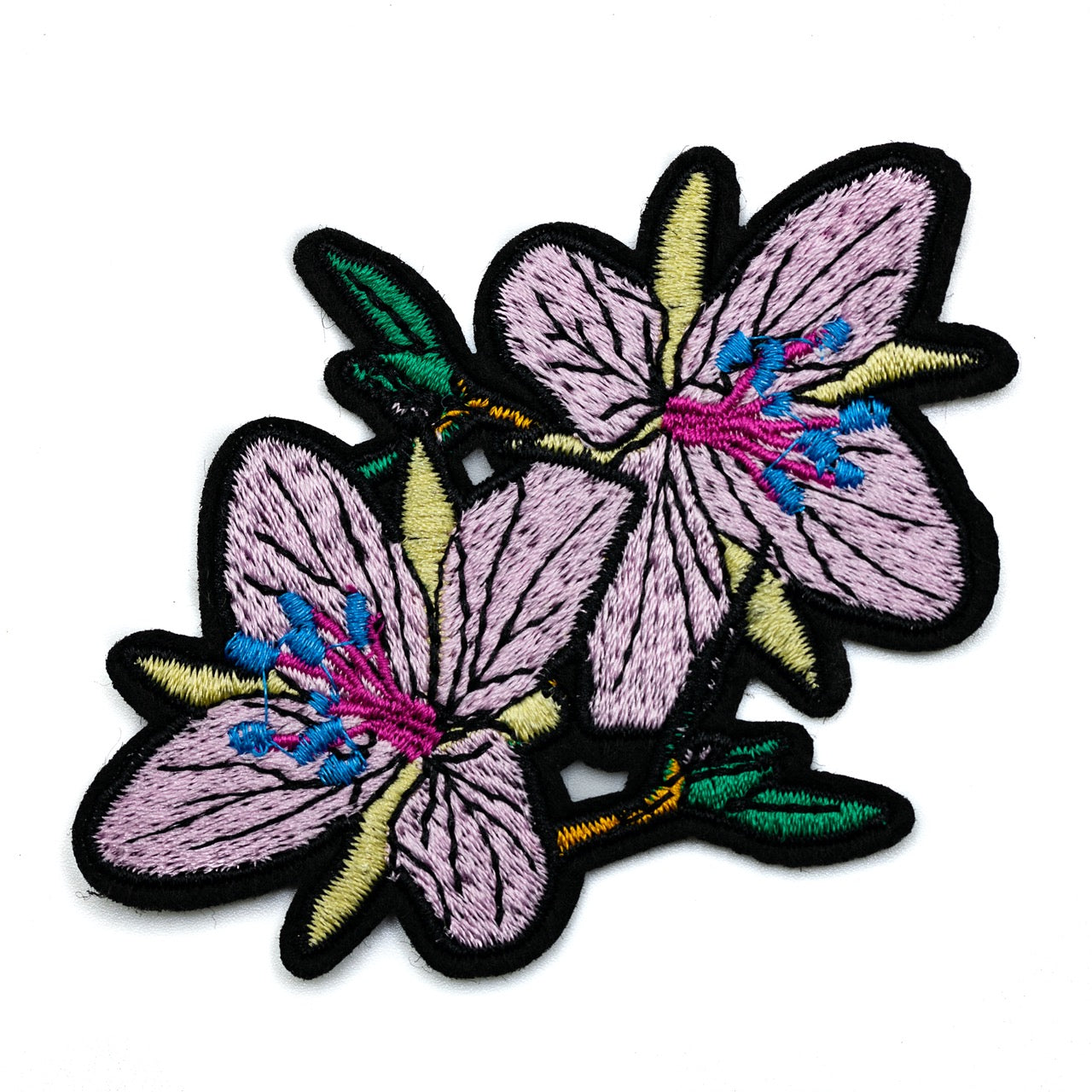 InukChic® Iron-On Patches - Arctic Flower - Baby Pink