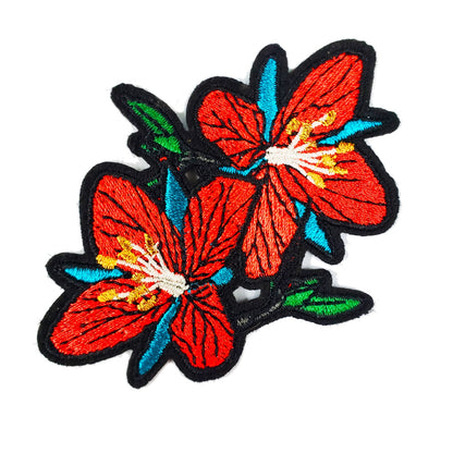 InukChic® Iron-On Patches - Arctic Flower - Magenta