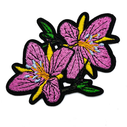InukChic® Iron-On Patches - Arctic Flower - Pink