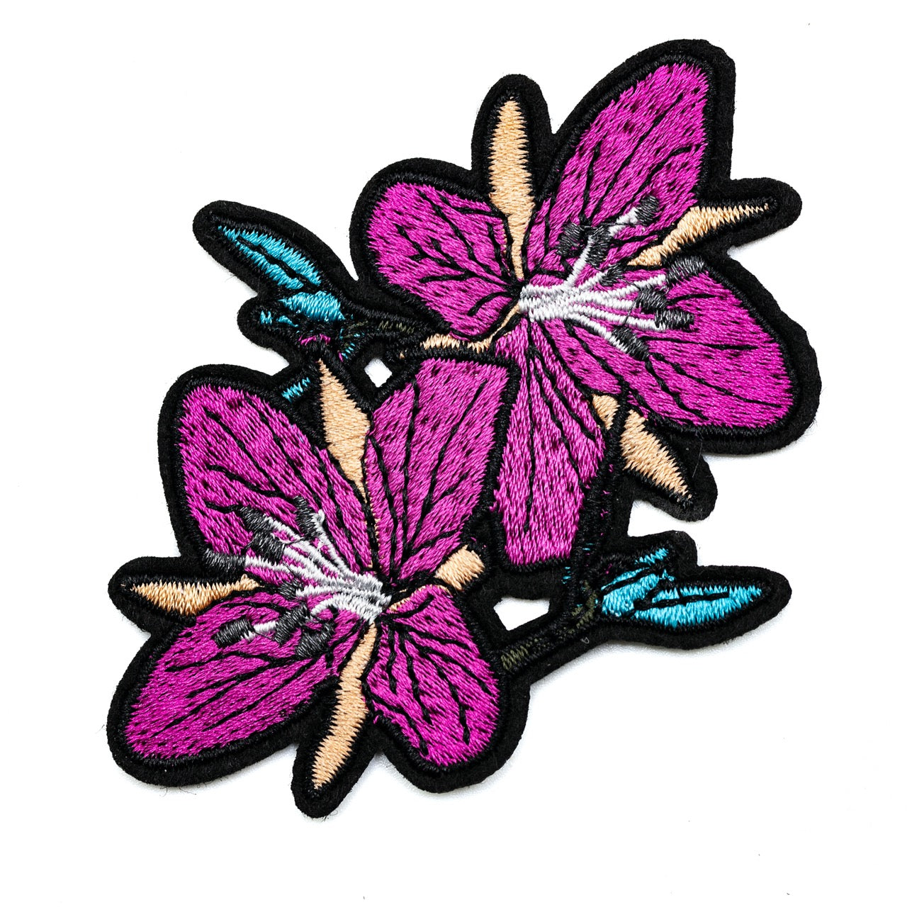 InukChic® Iron-On Patches - Arctic Flower - Wild Rose