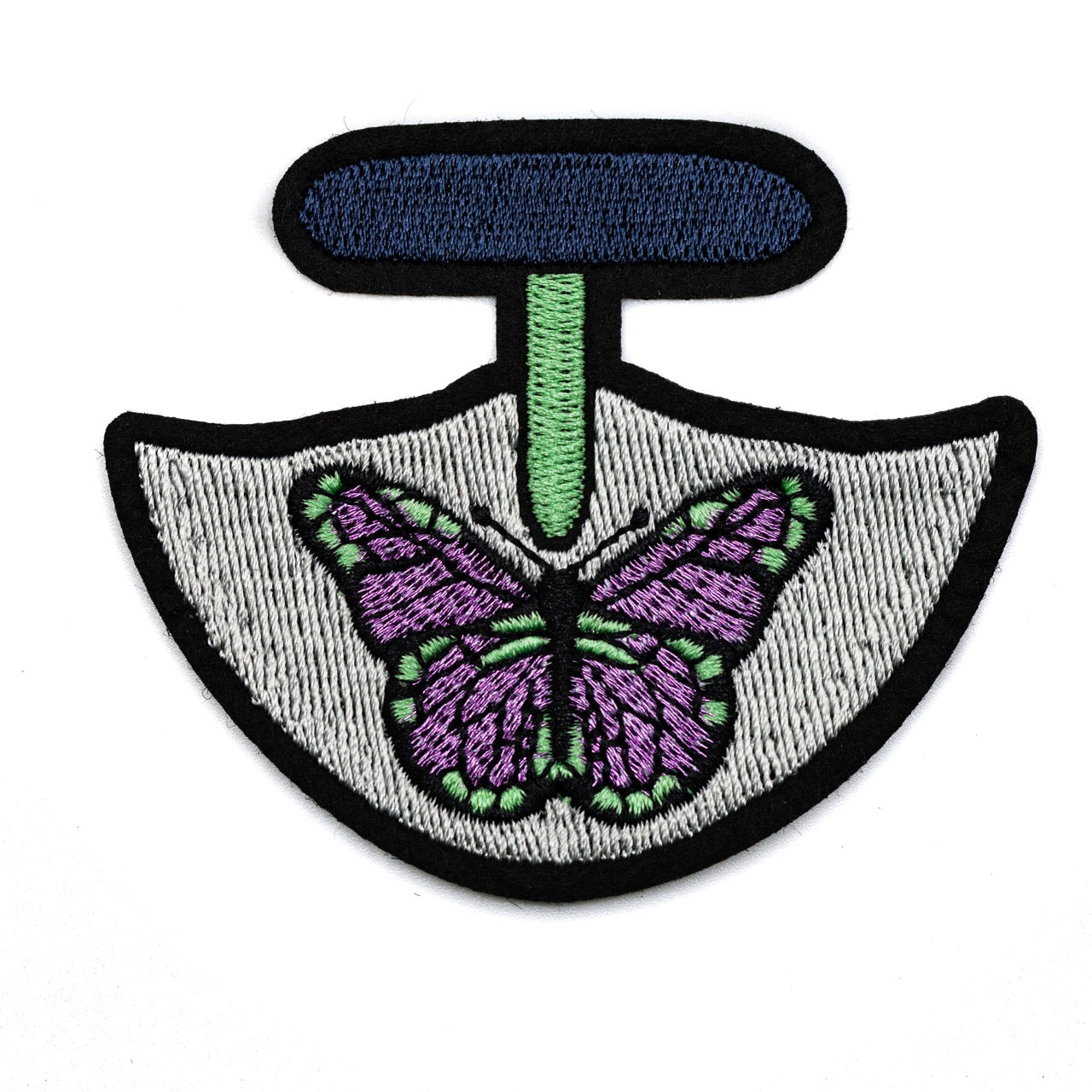 InukChic® Iron-On Patches - Butterfly Ulu - Honeydew