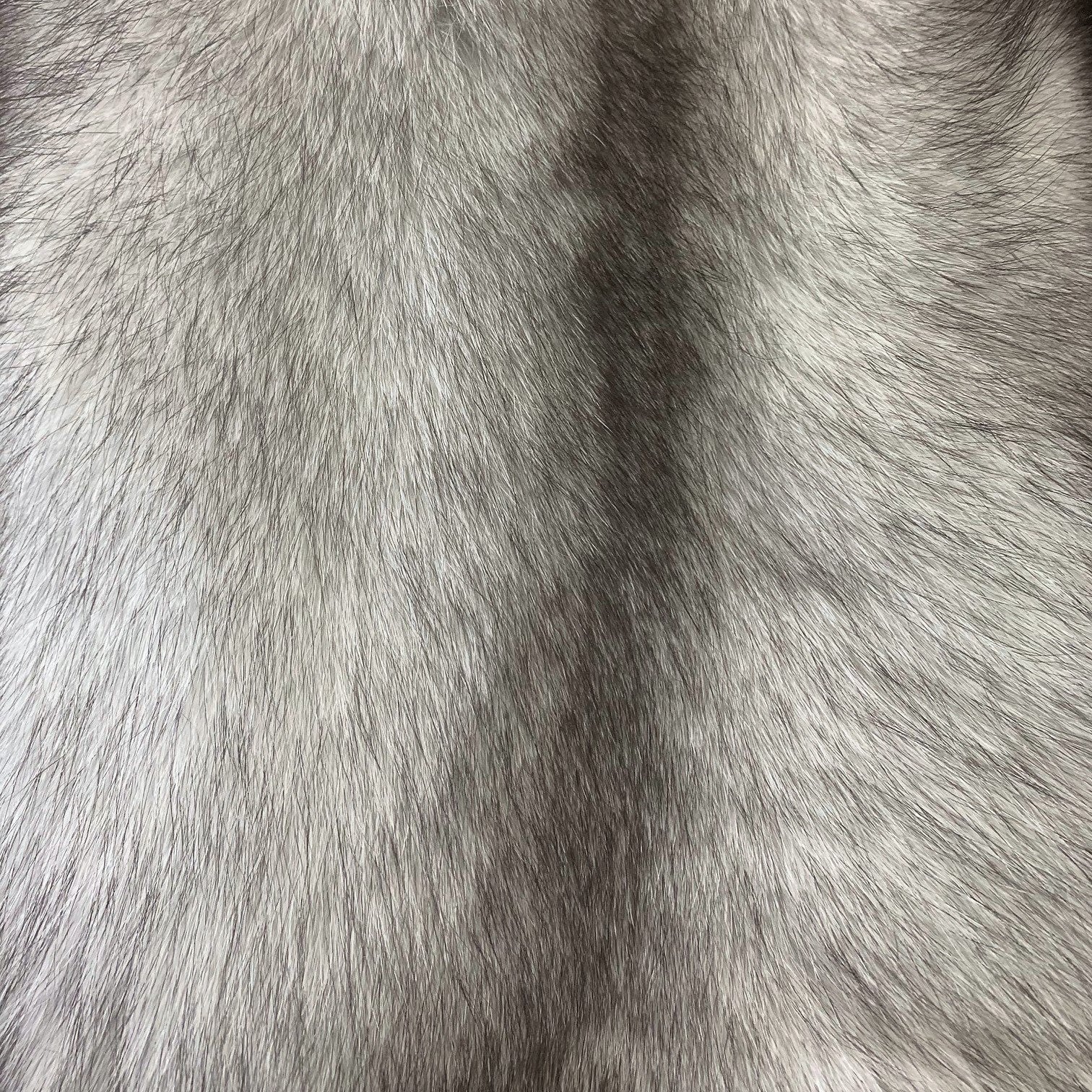 Norweigan Blue Fox Fur (detail)