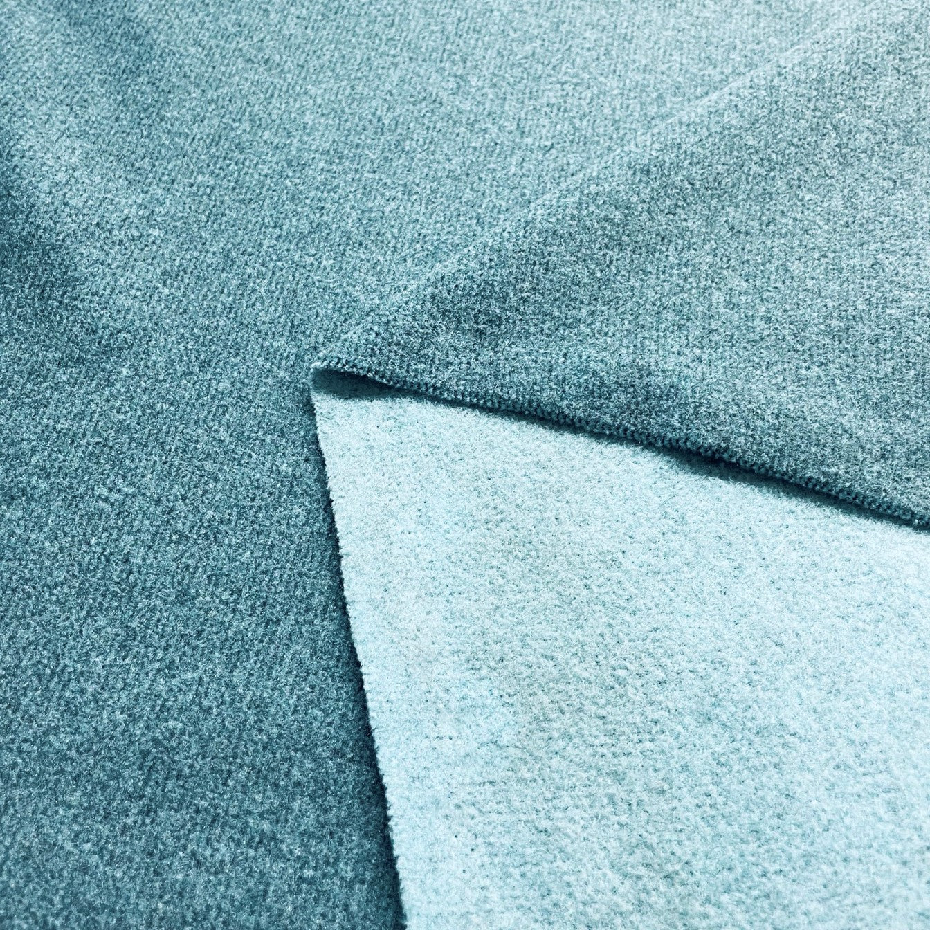 Polartec® Velour Fleece (2-Sided) - Aqua