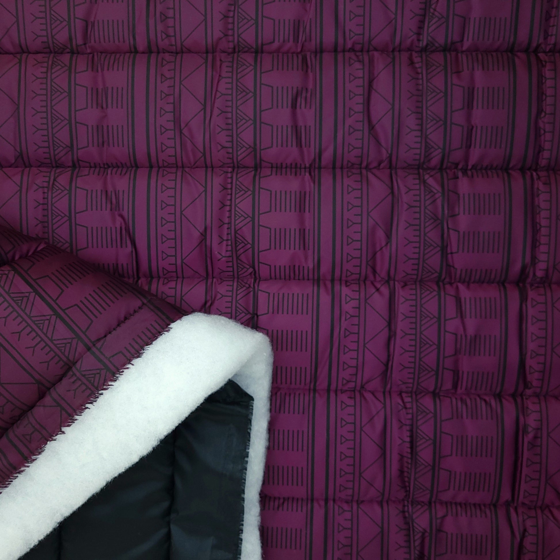 Quilted Holofill™ 2-Sided 13oz Tunniit by Martha Kyak - Berry