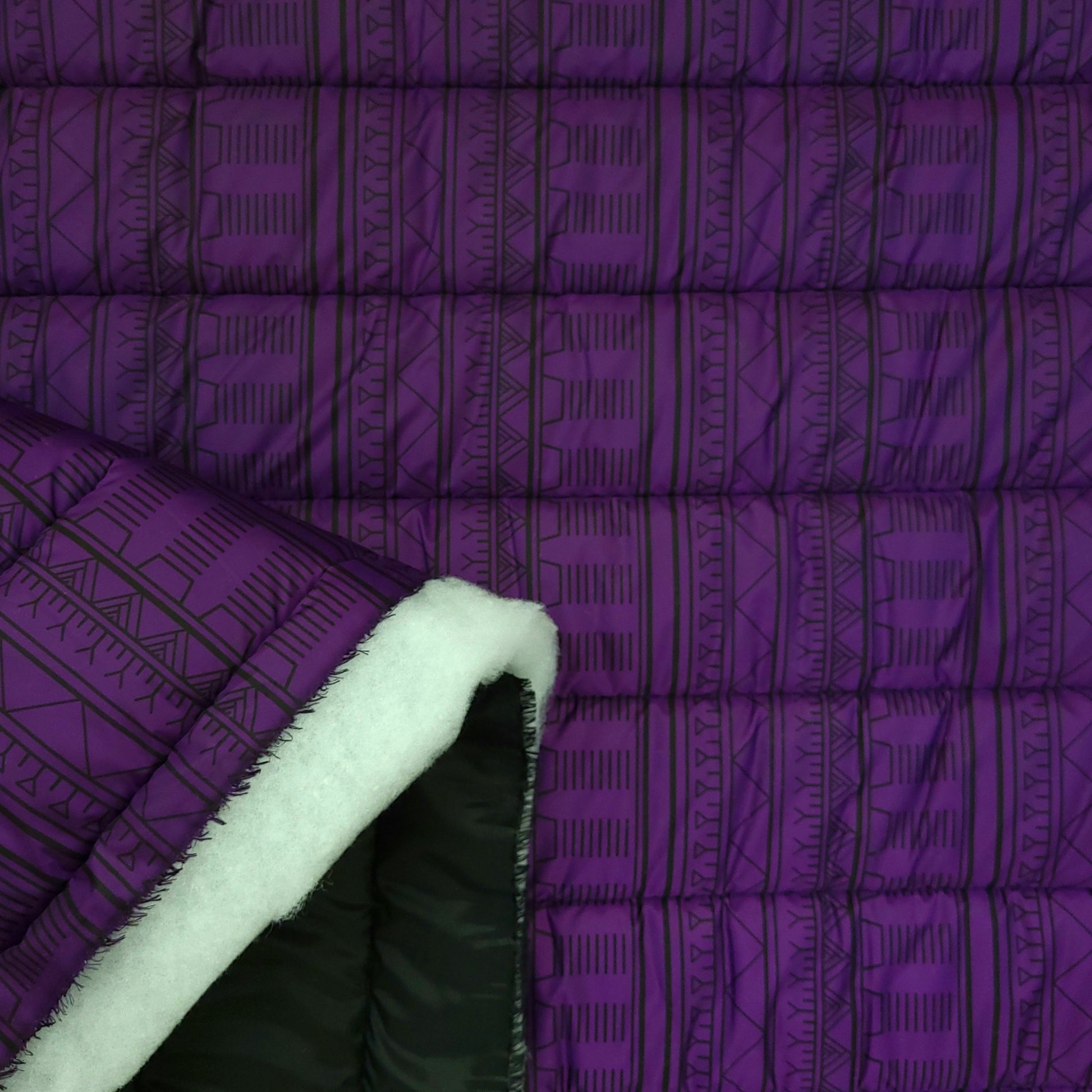 Quilted Holofill™ 2-Sided 13oz Tunniit by Martha Kyak - Gucci Purple