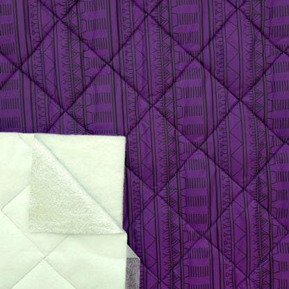 Quilted PrimaSoft™ /Radiantex 15oz Tunniit by Martha Kyak - Gucci Purple