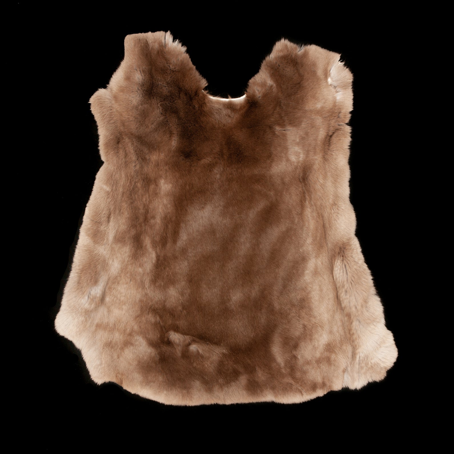 Rex Rabbit Fur - Light Brown (full)