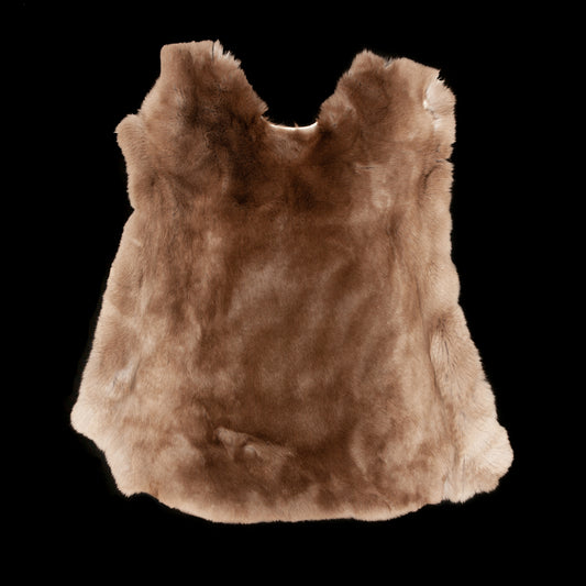 Rex Rabbit Fur - Light Brown (full)