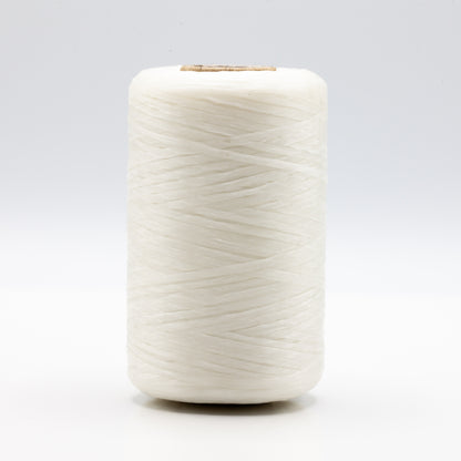 Waxed, Artificial Sinew Thread - White (stand)