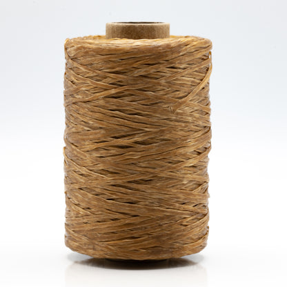 Waxed, Artificial Sinew Thread - Natural / Brown (stand)