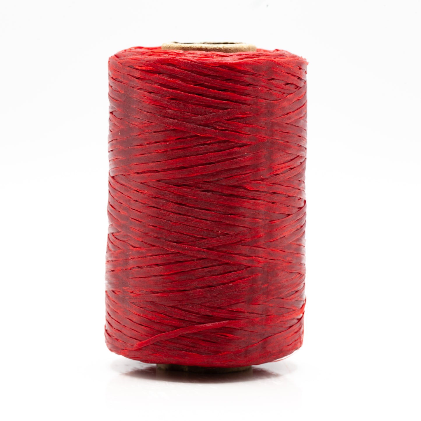 Waxed, Artificial Sinew Thread - Red (stand)