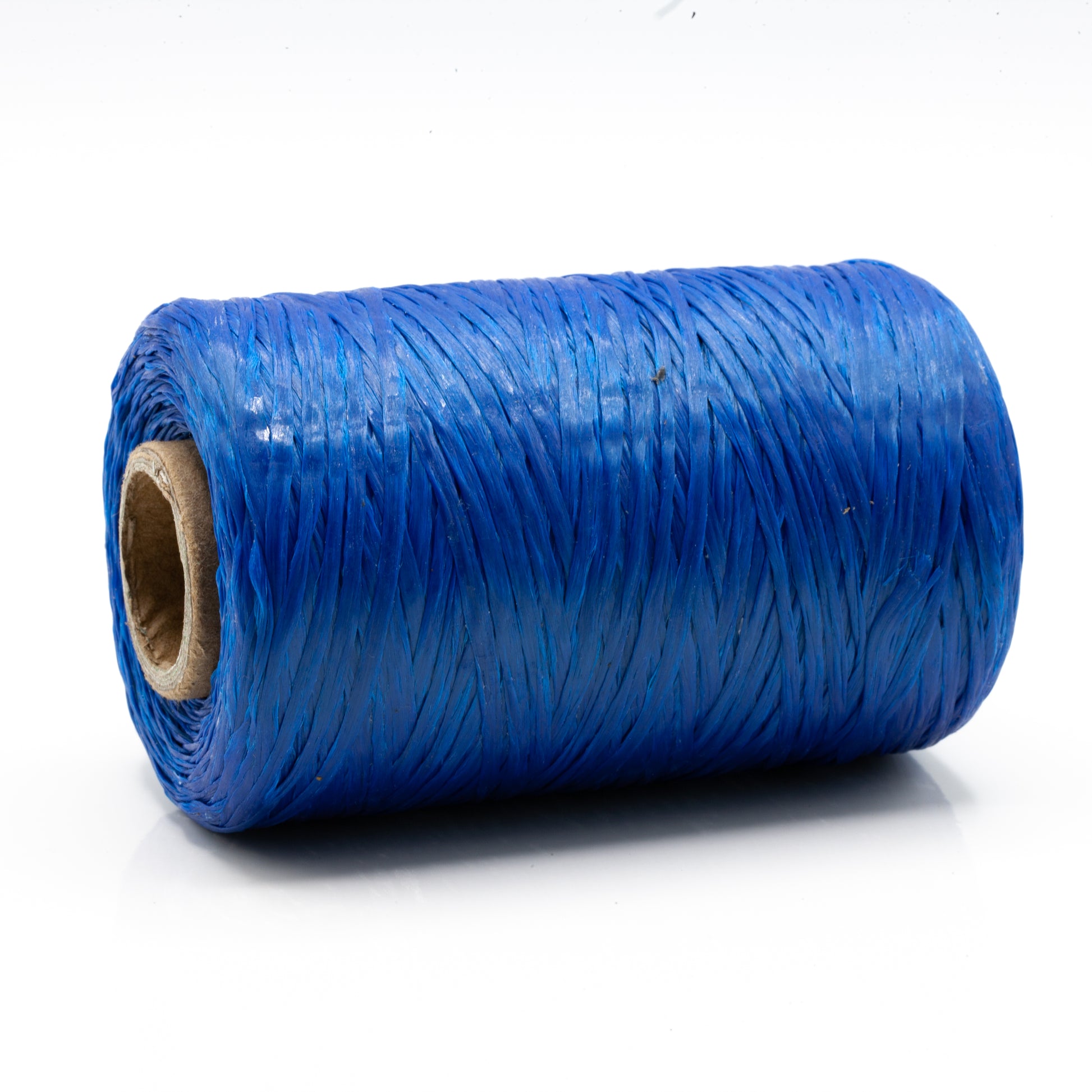 Waxed, Artificial Sinew Thread - Blue (side)
