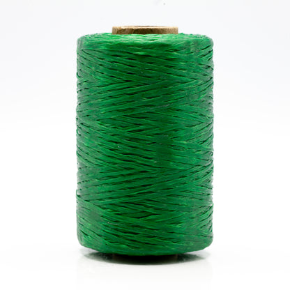 Waxed, Artificial Sinew Thread - Green (stand)