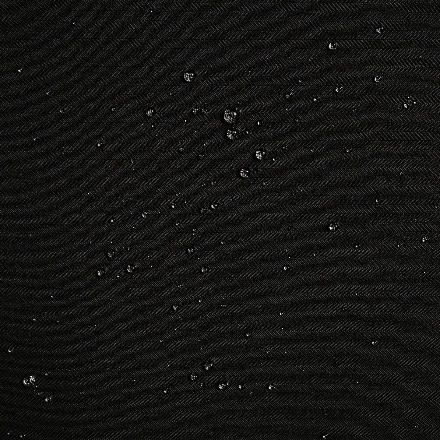 Textured Poly Melange - Black