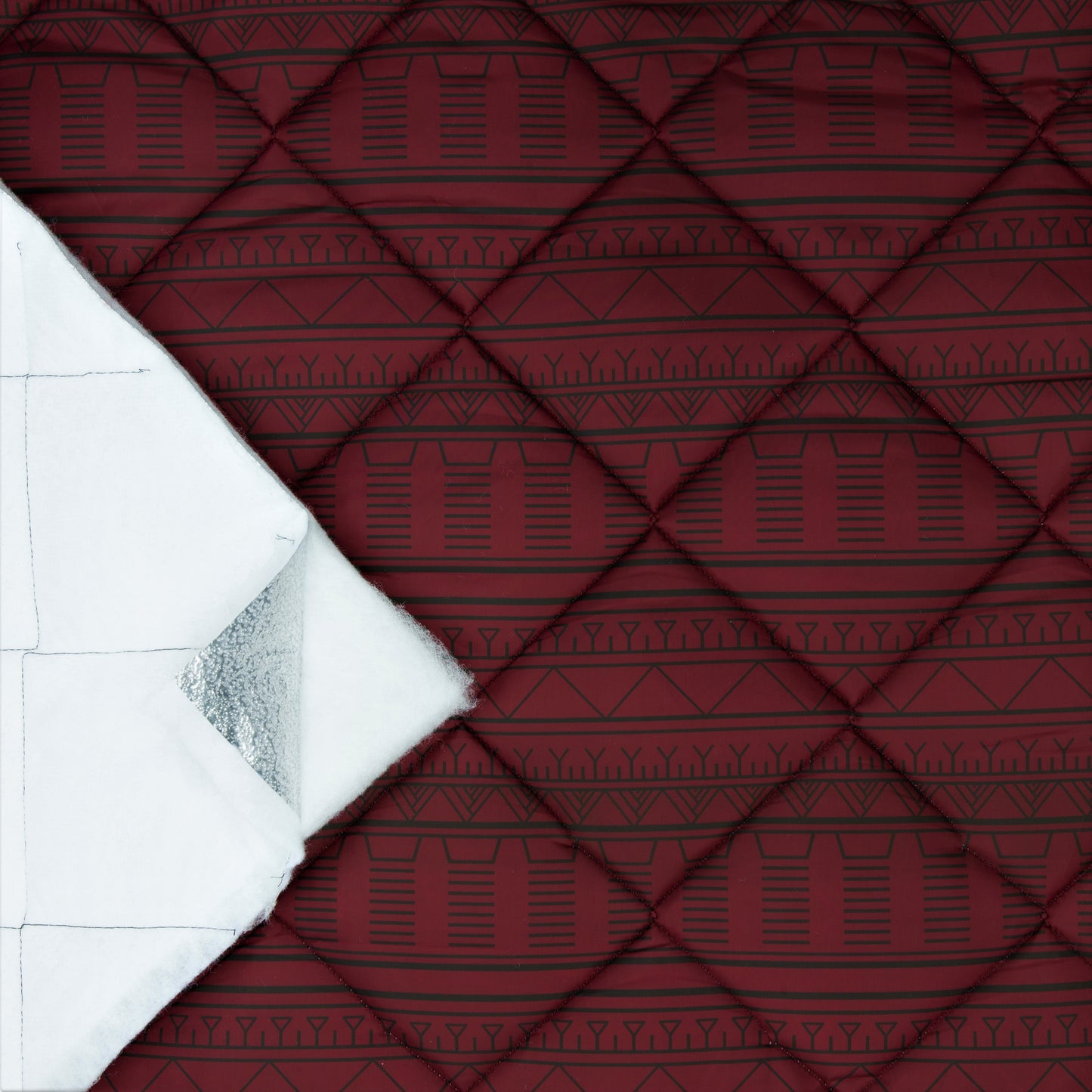 Quilted PrimaSoft™ /Radiantex 15oz Tunniit by Martha Kyak - Burgundy