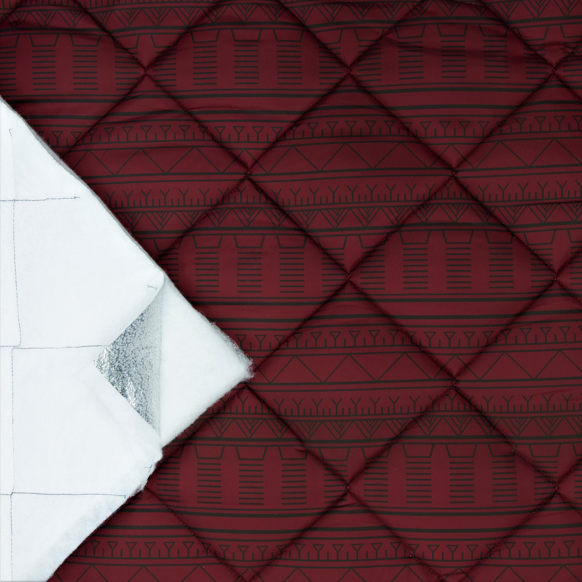 Quilted PrimaSoft™ /Radiantex 15oz Tunniit by Martha Kyak - Burgundy