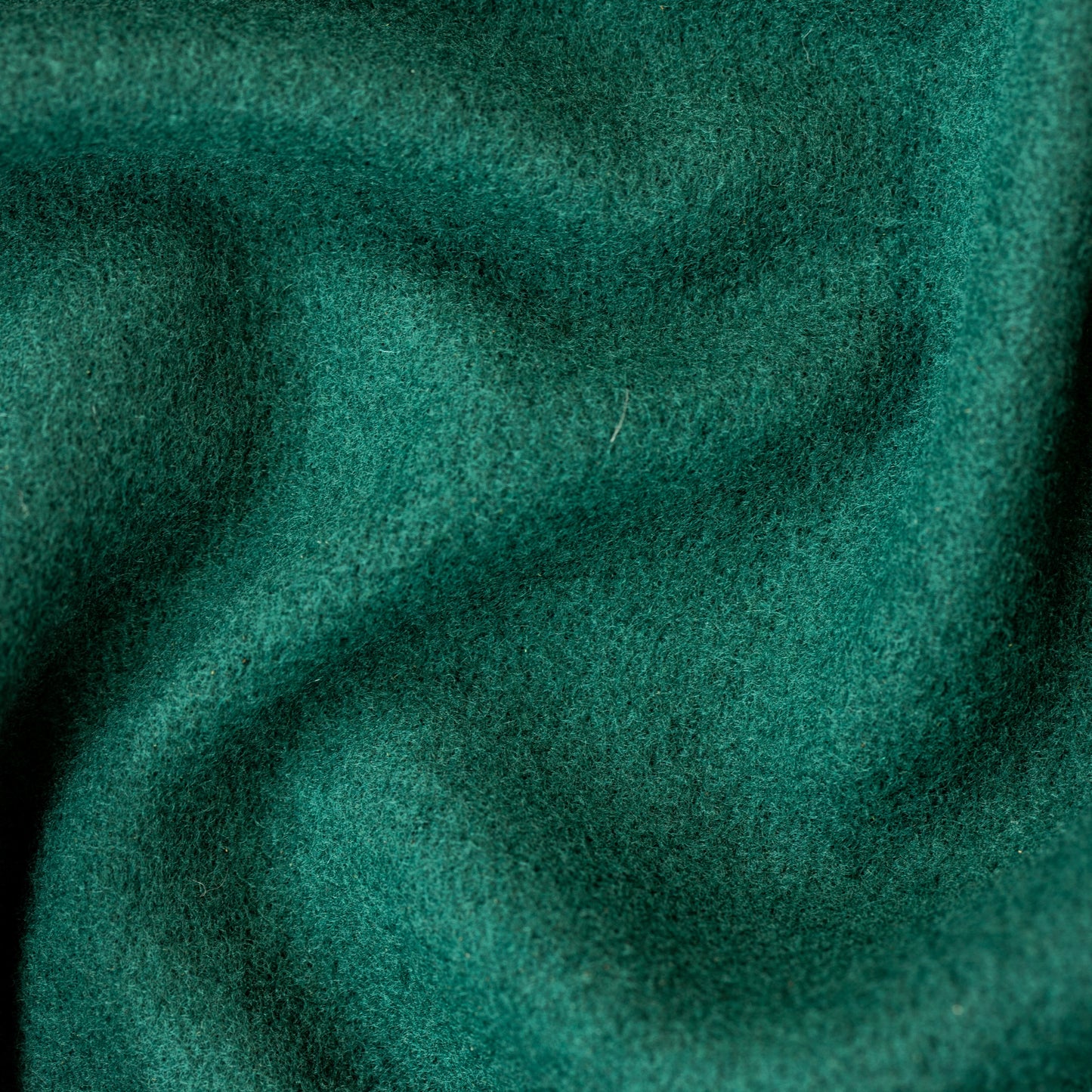 Italian Cashmere Wool - Deep Teal Closeup
