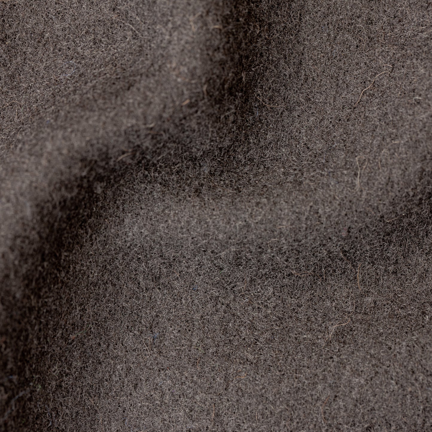 Pure Merino Wool Chocolate Closeup