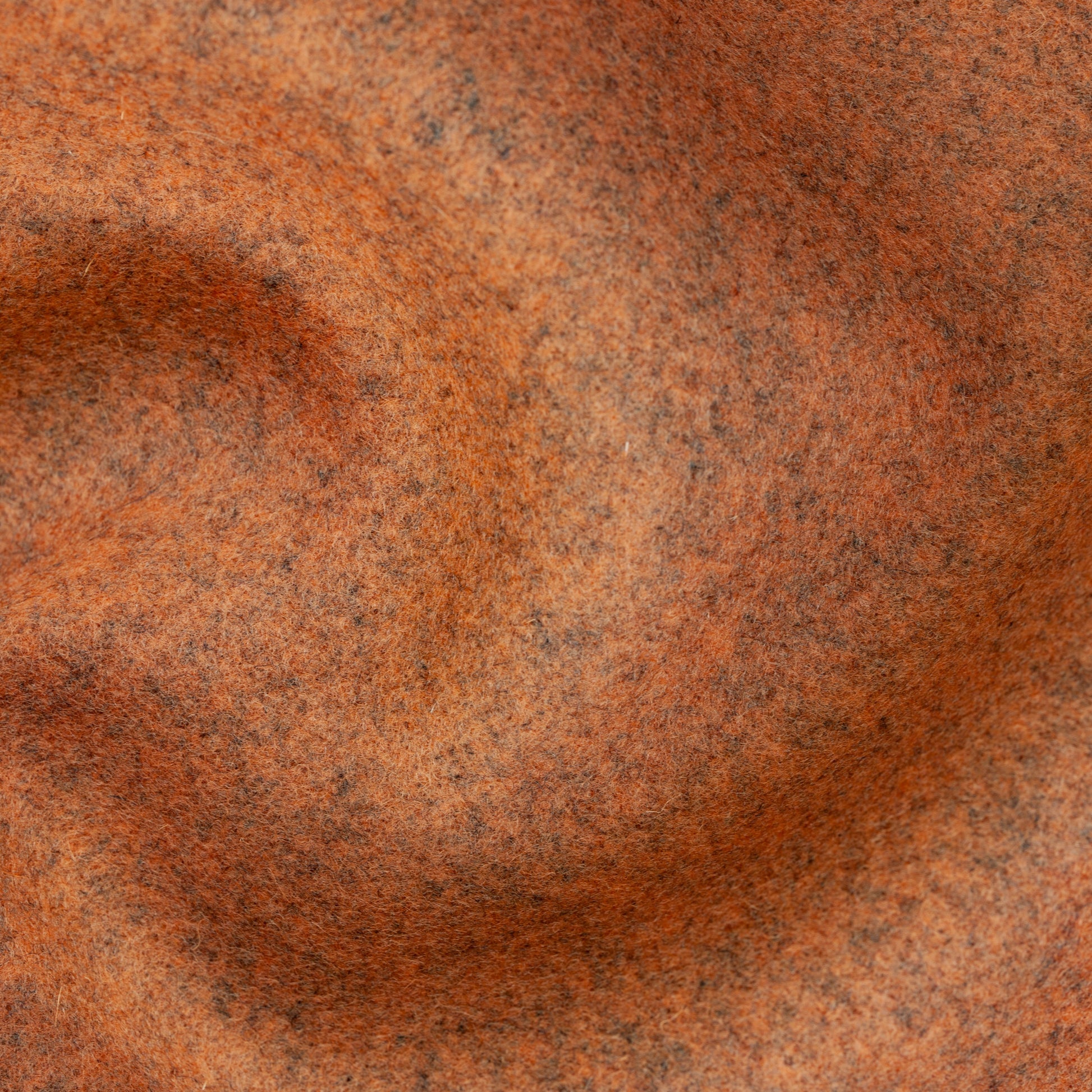 Pure Wool Copper Heather Closeup