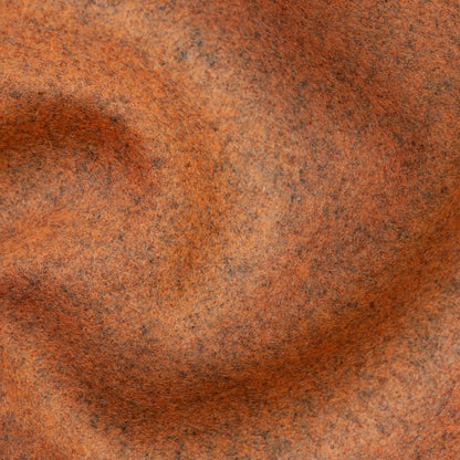 Pure Wool Copper Heather Closeup
