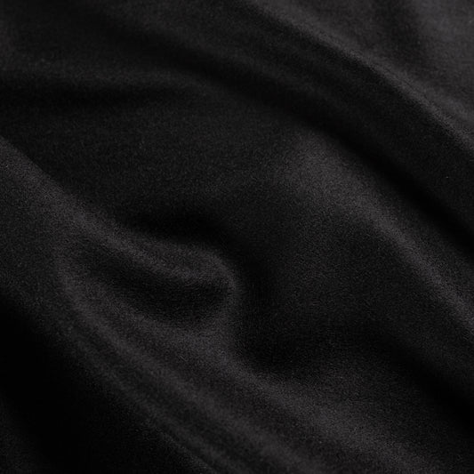 Wool Melton Black