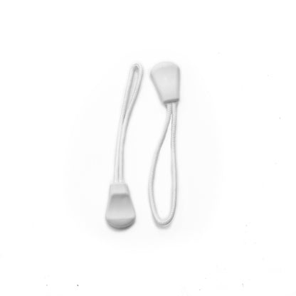 Zipper Pull - White (close)