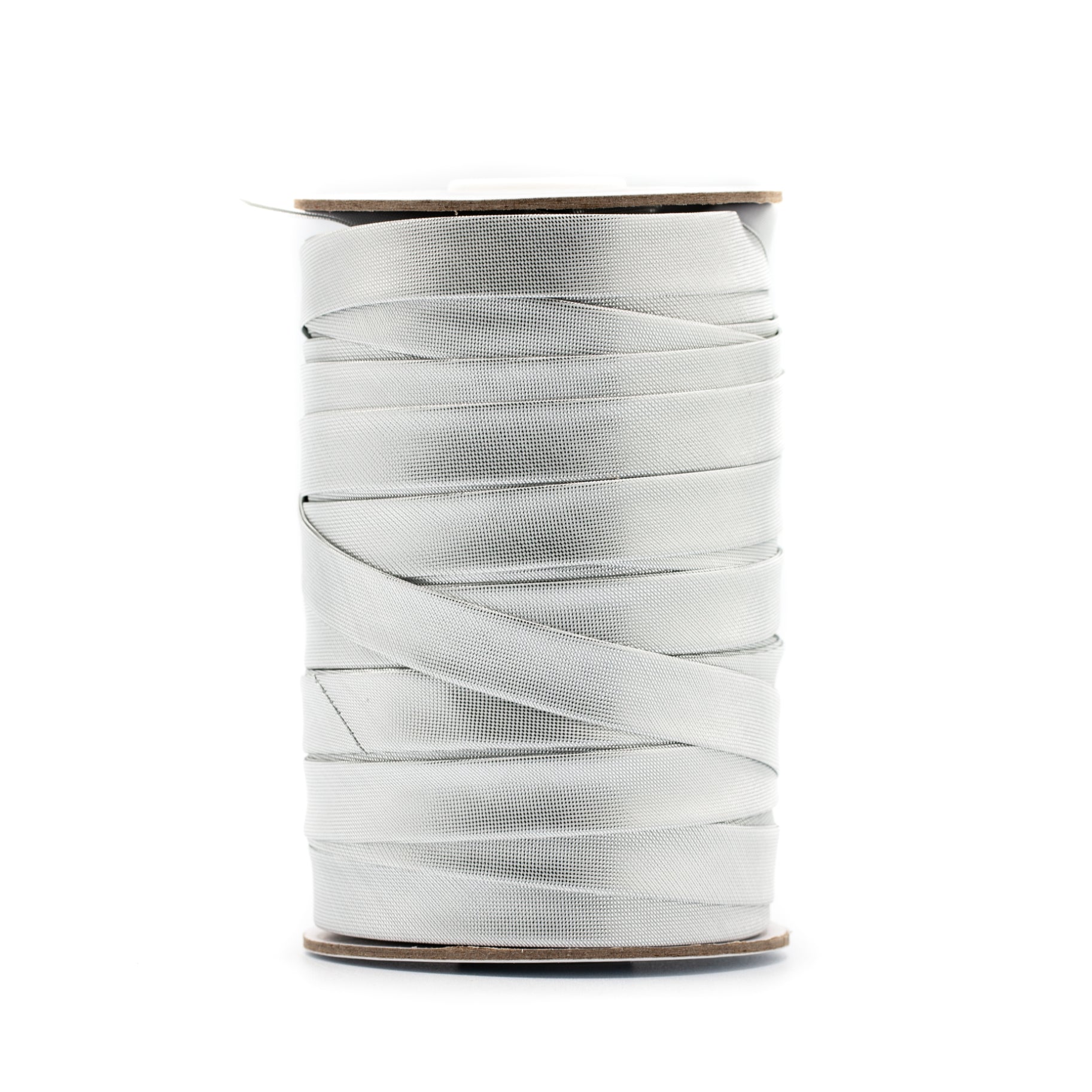 Bias Tape - 13mm - Metallic Silver (stand)