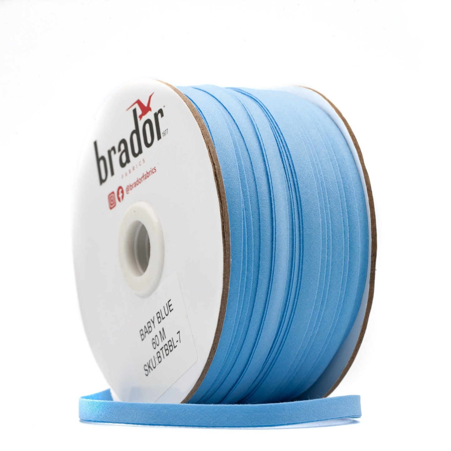 Bias Tape - Baby Blue - 7mm (stand)