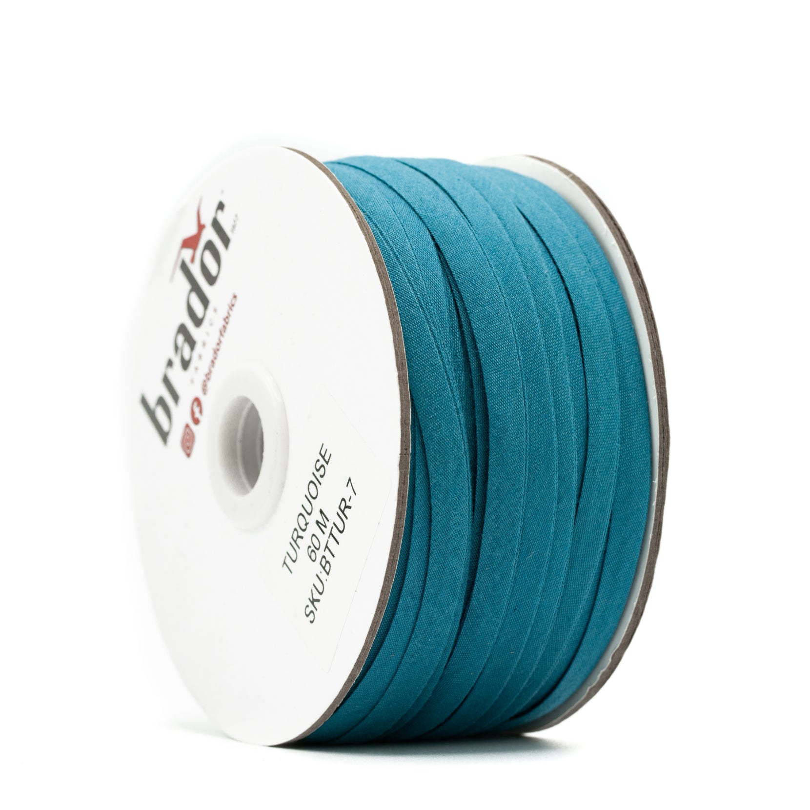 Bias Tape - Turquoise - 7mm (stand)