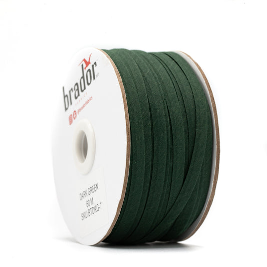 Bias Tape - Dark Green - 7mm (stand)