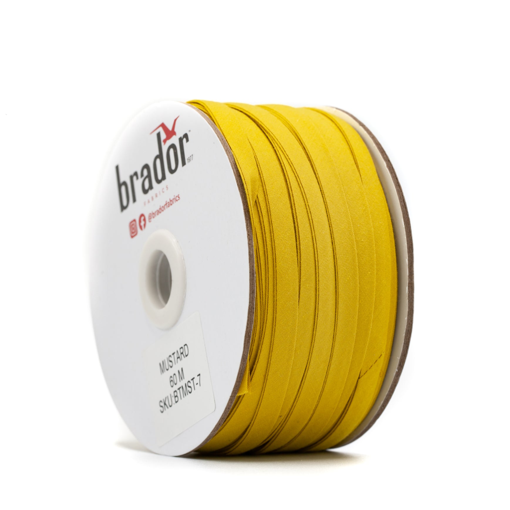 Bias Tape - Mustard - 7mm (stand)
