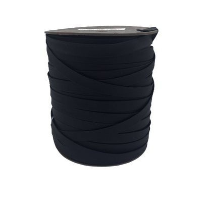Bias Tape - Leather (roll) - black