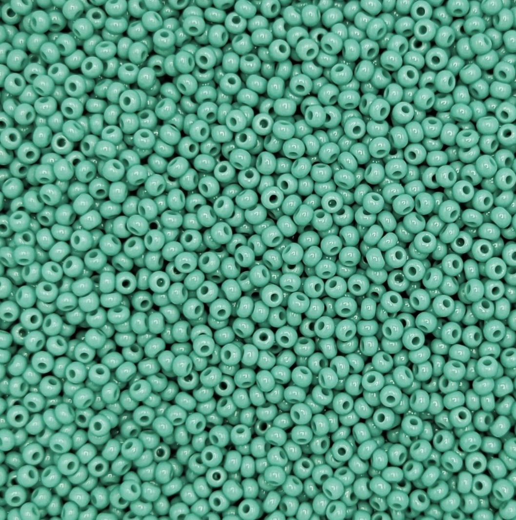 Beads - Solid - Aqua