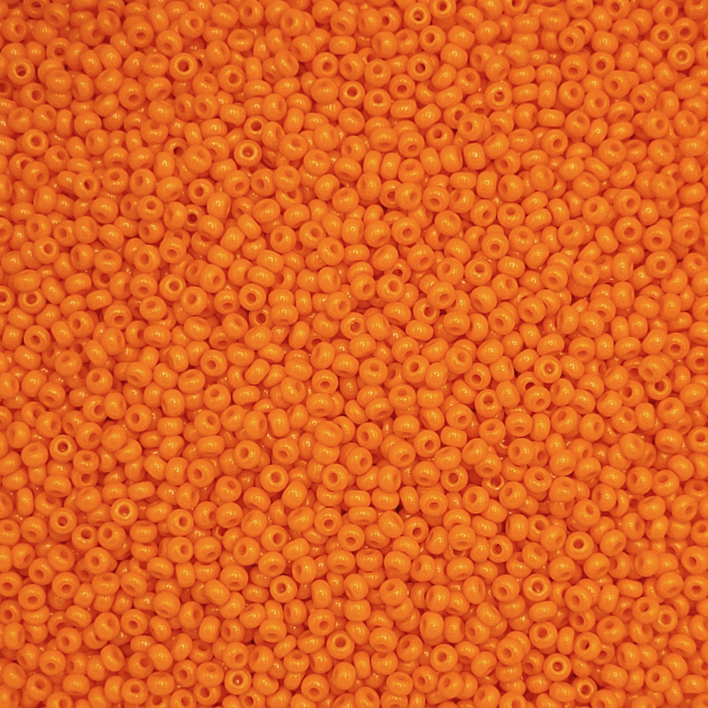 Beads - Solid - Orange