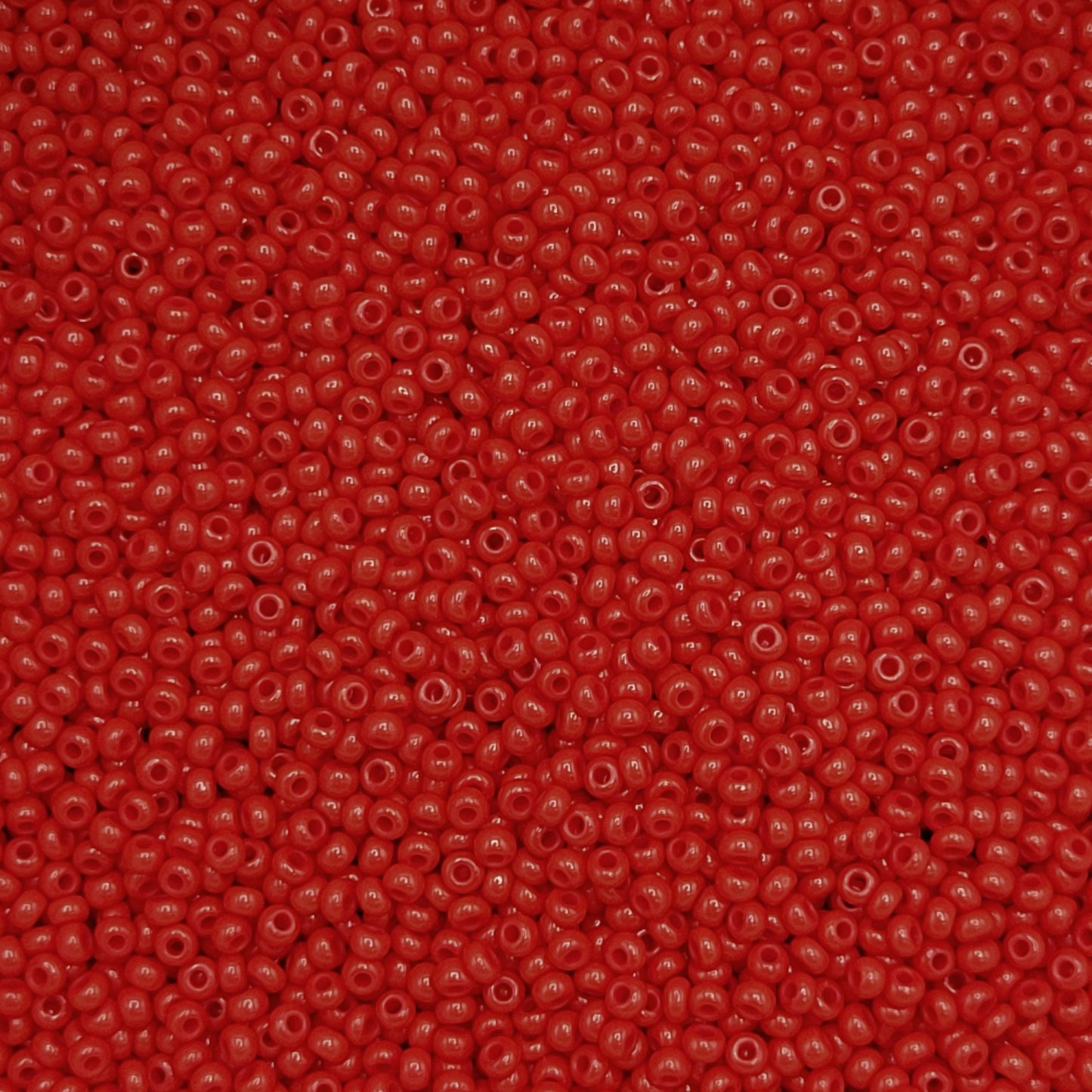 Beads - Solid - Red